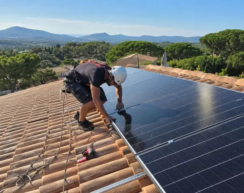 Installateur panneaux solaires Saint-Caradec-Trégomel — pose photovoltaïque sur toiture